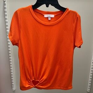 Moa Moa Girls Bright Orange Moa Moa Girls Shirt